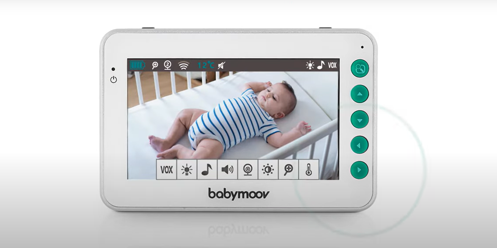 Babymoov Zusatzkamera Babyphon Video Visio Care 2 - Überwachung in Echtzeit