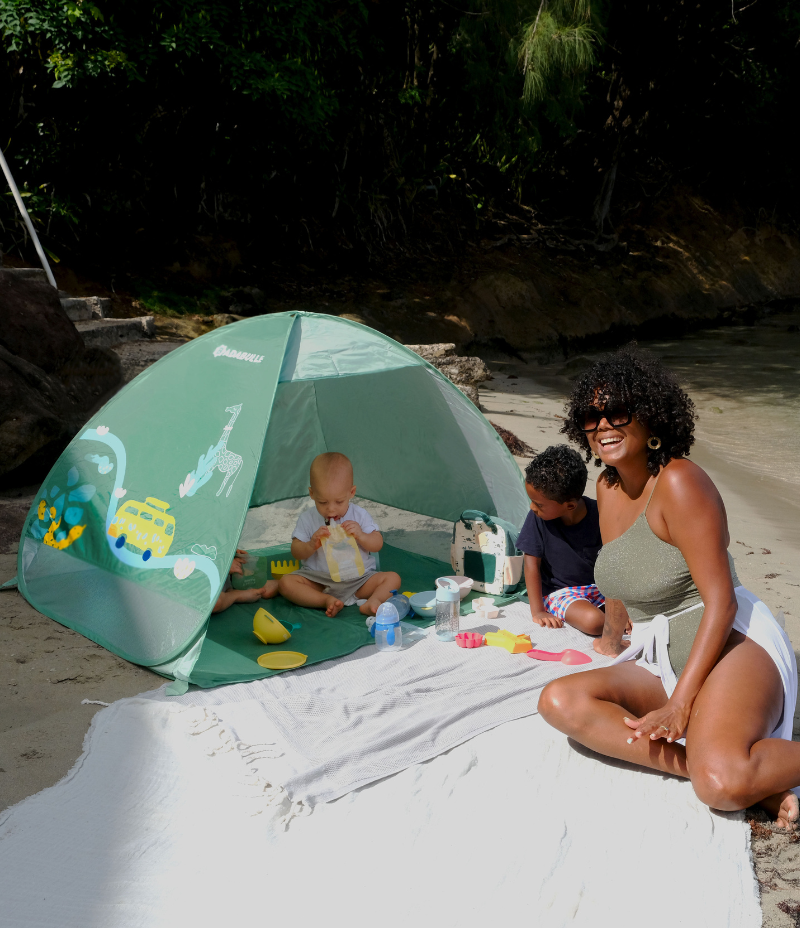 Sonnenschutz/Strandmuscheln für Kinder